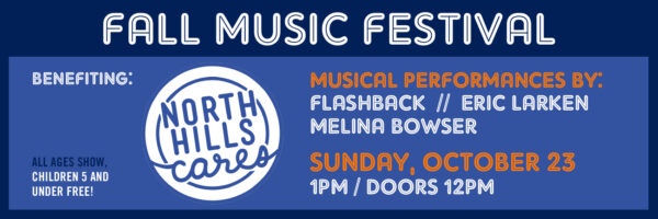 Fall Music Festival to benefit North Hills Cares