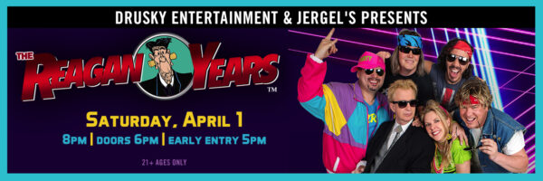 The Reagan Years – 80’s Tribute Band