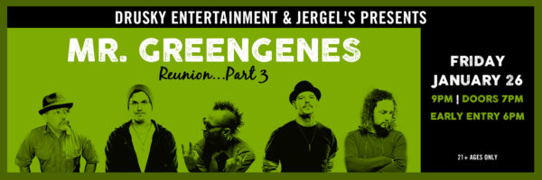 Mr. Greengenes Reunion – Part 3 – SOLD OUT!